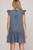 Vestido denim corto