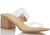Sandalias nude transparencias