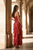 Vestido strapless cherry