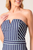 Jumpsuit denim rayas