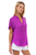Blusa fluida púrpura