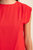 Blusa roja pliegue