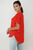 Blusa camisera roja