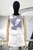 Conjunto red con bordado blanco