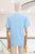 T-shirt azul mar
