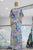 Vestido floral lila y verde