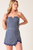 Jumpsuit denim rayas