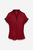 Blusa fluida roja con bordado