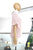 Blusa beige manga