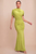 Vestido mesh verde