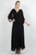 Vestido gasa negro