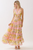 Vestido rosa floral
