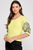 Blusa amarilla acanalada