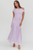 Vestido largo lila