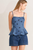 Conjunto denim polka dots