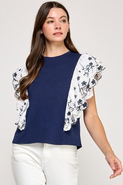 Blusa azul marino