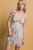 Vestido gasa floral