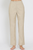 Pantalón recto beige