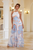 Conjunto flores azules