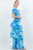 Vestido azul y menta
