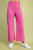 Jeans culotte rosas