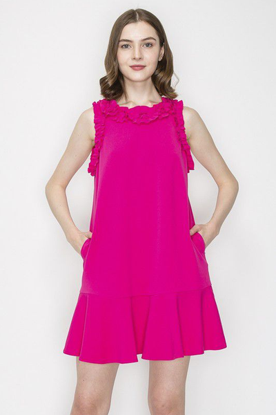 Vestido fucsia 25/10%