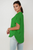 Blusa fluida verde manzana