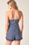 Jumpsuit denim rayas