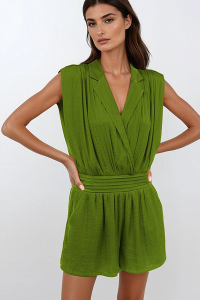 Jumpsuit verde manzana