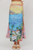 Falda print playero