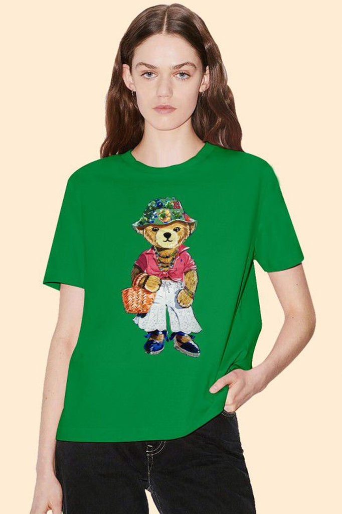 T-shirt verde osita