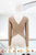Blusa de manga larga beige