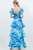 Vestido azul y menta