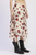 Falda beige con rosas
