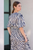 Conjunto blusa y falda rayas 25/10%