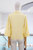 Blusa camisera amarillo claro
