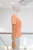 Blusa peplum naranja