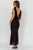 Vestido negro mesh