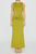 Vestido verde silueta