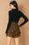 Short animal print