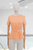 Blusa peplum naranja