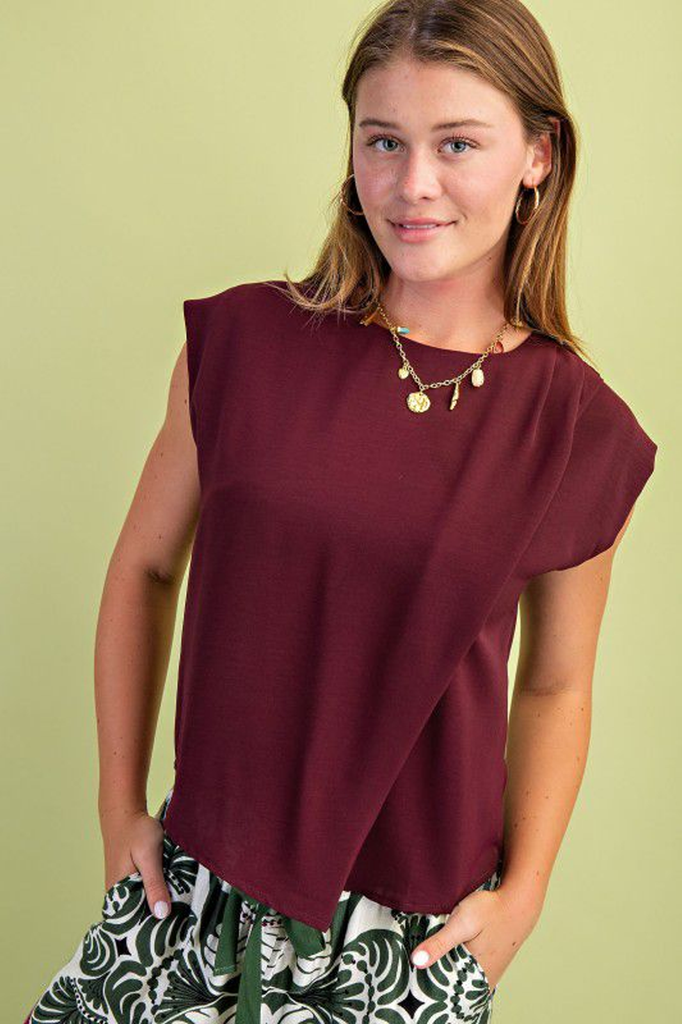 Blusa vino 25/10%