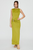 Vestido verde silueta
