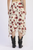 Falda beige con rosas