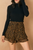 Short animal print