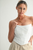 Top blanco strapless