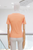 Blusa peplum naranja