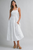 Vestido midi blanco