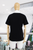T-shirt negra tangerine