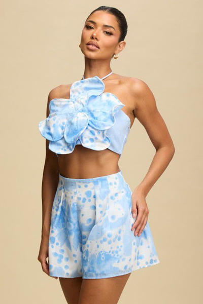 Conjunto azul claro